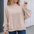 Long sleeve dropped shoulder sweatshirt