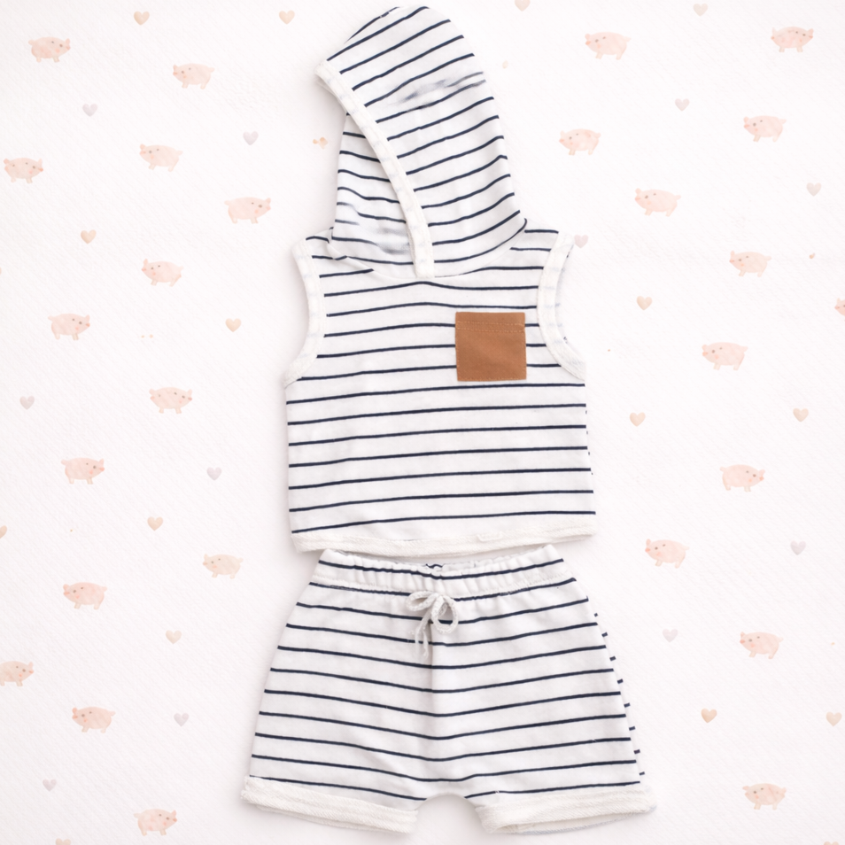 Hood Tank and Shorts Set